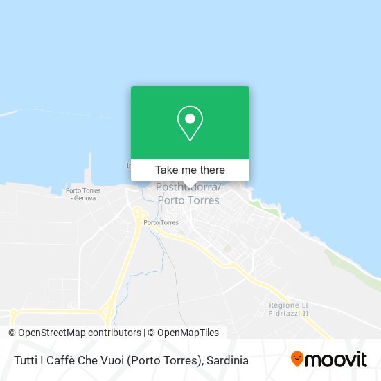Tutti I Caffè Che Vuoi (Porto Torres) map