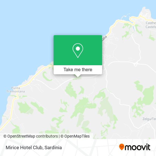 Mirice Hotel Club map