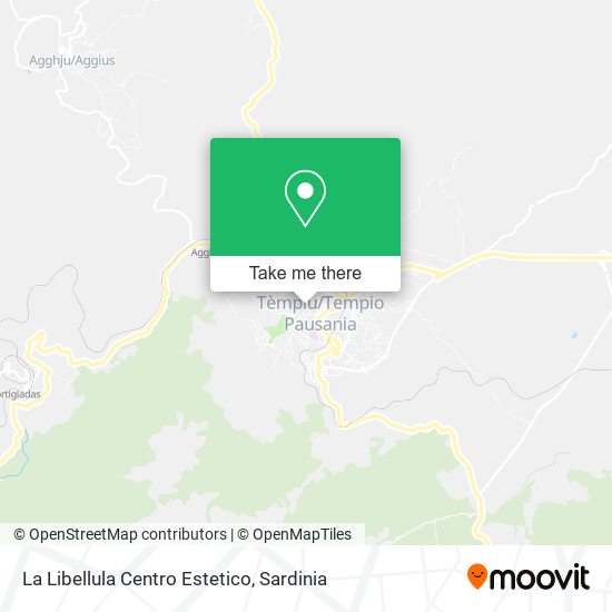 La Libellula Centro Estetico map