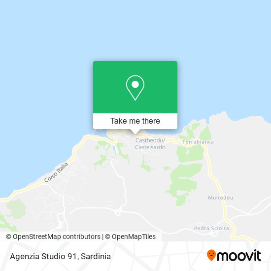 Agenzia Studio 91 map