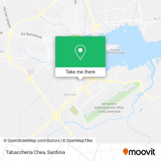 Tabaccheria Chea map