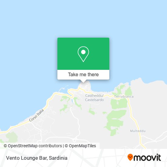 Vento Lounge Bar map