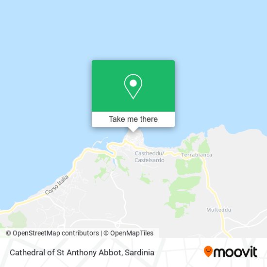 Cathedral of St Anthony Abbot map