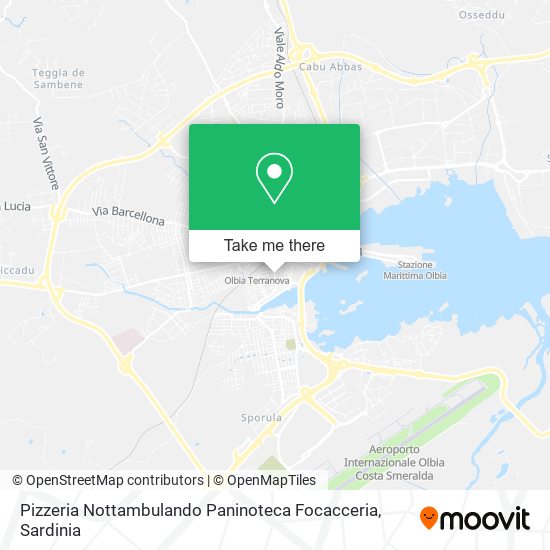 Pizzeria Nottambulando Paninoteca Focacceria map