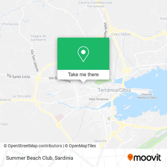 Summer Beach Club map