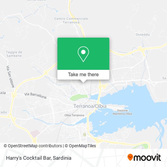 Harry's Cocktail Bar map