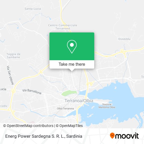 Energ Power Sardegna S. R. L. map