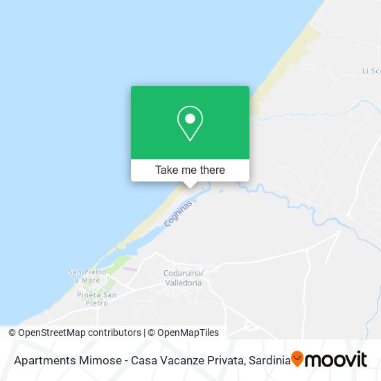 Apartments Mimose - Casa Vacanze Privata map