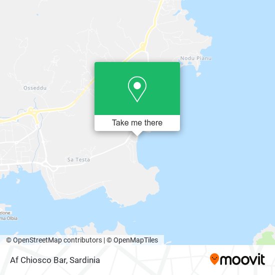 Af Chiosco Bar map
