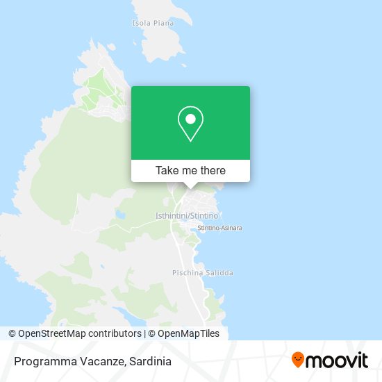 Programma Vacanze map