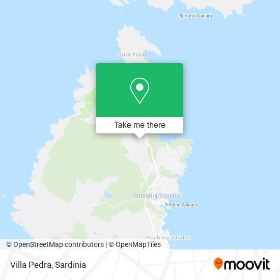 Villa Pedra map