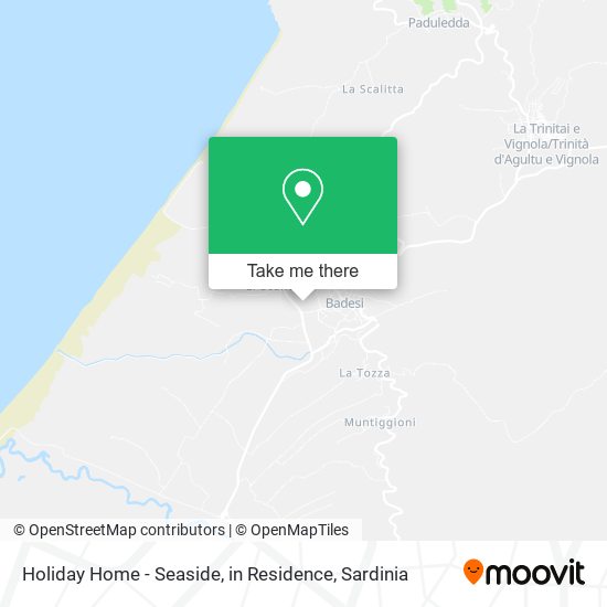 Holiday Home - Seaside, in Residence map