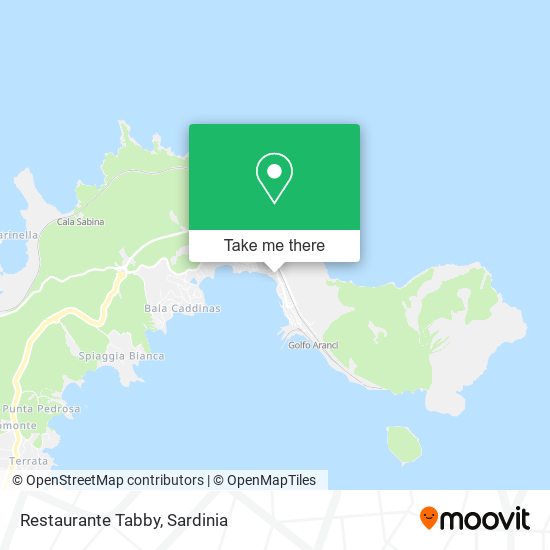 Restaurante Tabby map