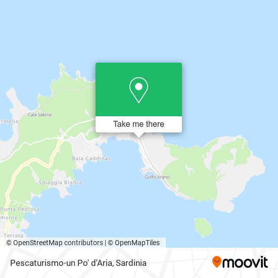 Pescaturismo-un Po' d'Aria map