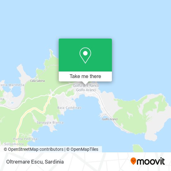 Oltremare Escu map