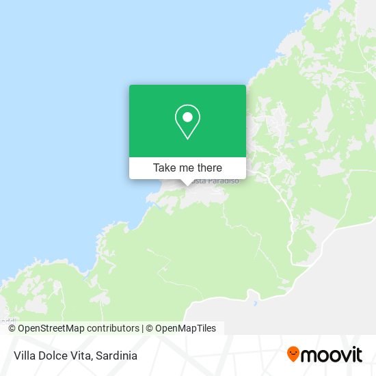 Villa Dolce Vita map