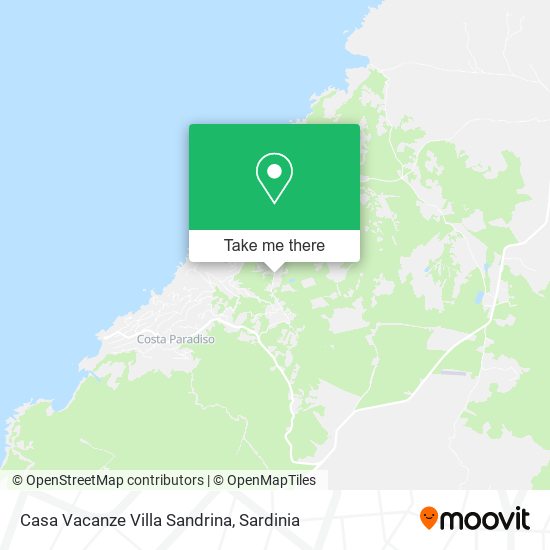 Casa Vacanze Villa Sandrina map