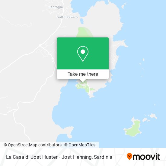 La Casa di Jost Huster - Jost Henning map