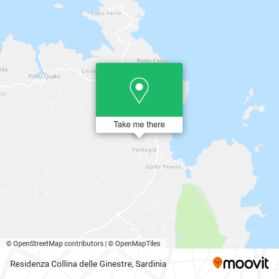 Residenza Collina delle Ginestre map