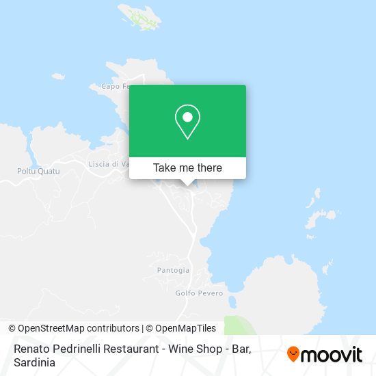 Renato Pedrinelli Restaurant - Wine Shop - Bar map