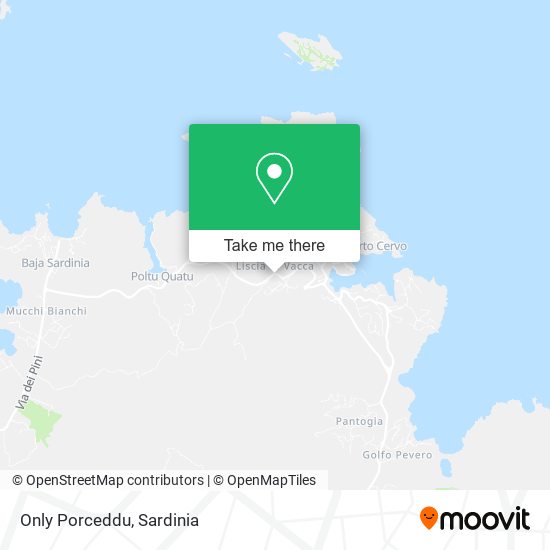 Only Porceddu map