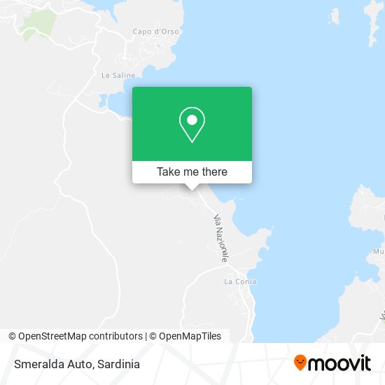 Smeralda Auto map
