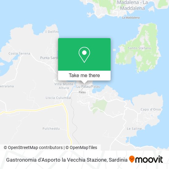 Gastronomia d'Asporto la Vecchia Stazione map