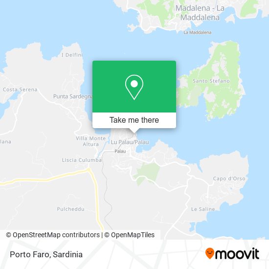 Porto Faro map