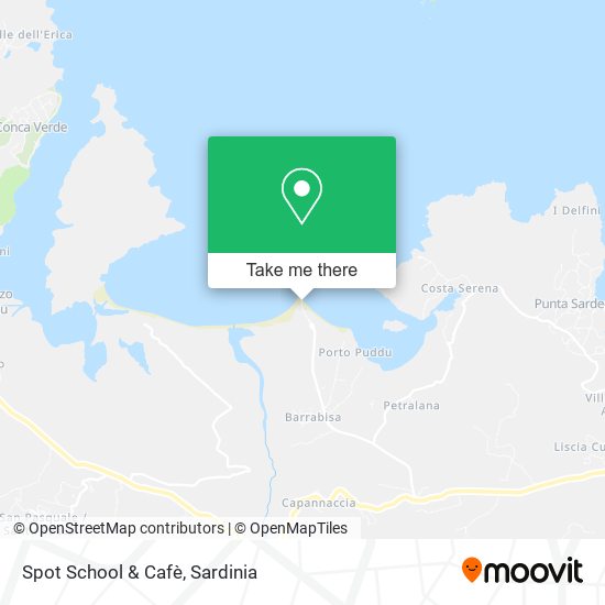Spot School & Cafè map