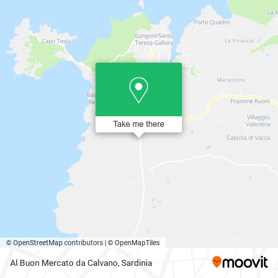 Al Buon Mercato da Calvano map