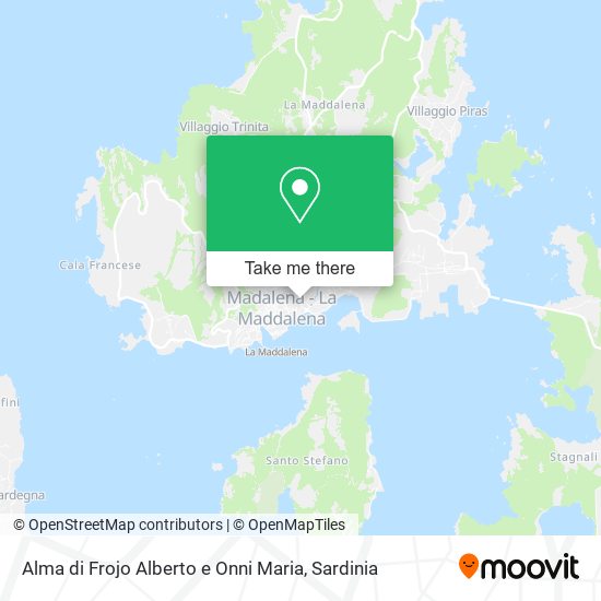 Alma di Frojo Alberto e Onni Maria map