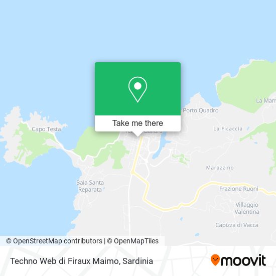 Techno Web di Firaux Maimo map