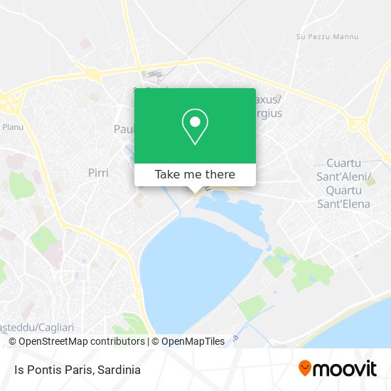 Is Pontis Paris map