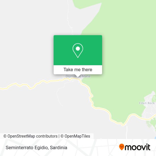 Seminterrato Egidio map