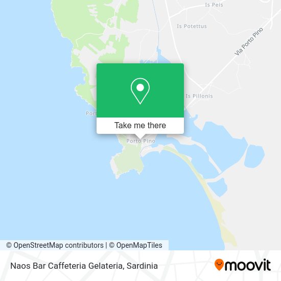 Naos Bar Caffeteria Gelateria map