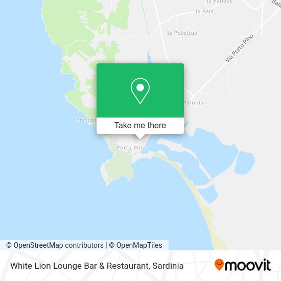White Lion Lounge Bar & Restaurant map