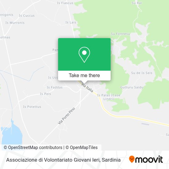 Associazione di Volontariato Giovani Ieri map