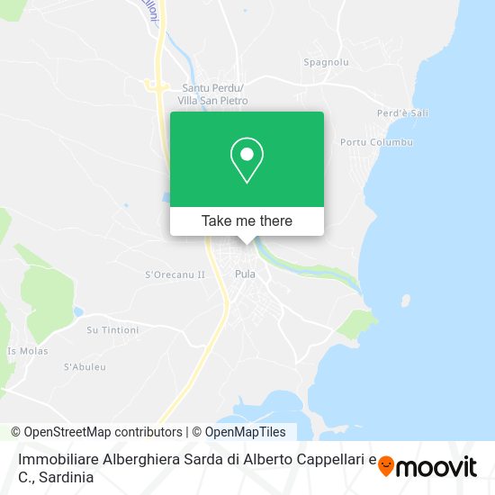 Immobiliare Alberghiera Sarda di Alberto Cappellari e C. map