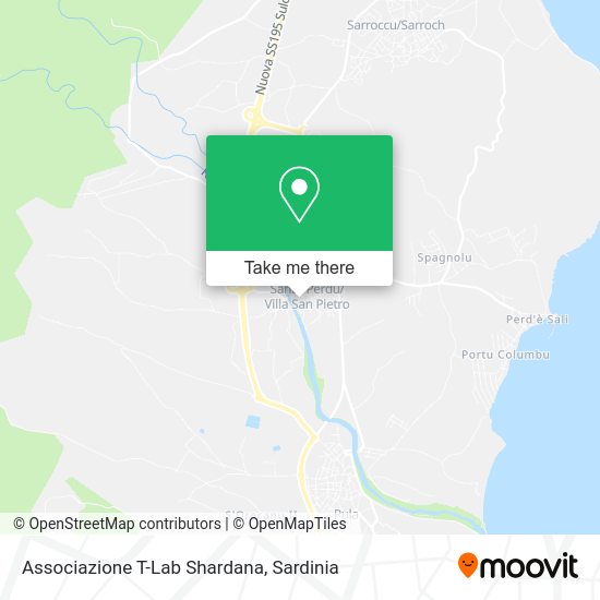 Associazione T-Lab Shardana map
