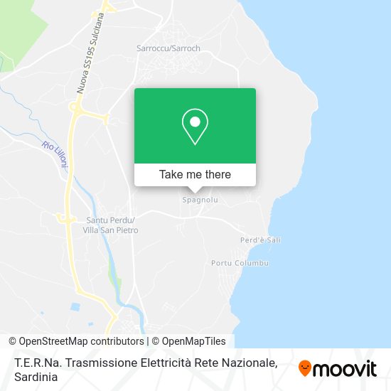 T.E.R.Na. Trasmissione Elettricità Rete Nazionale map
