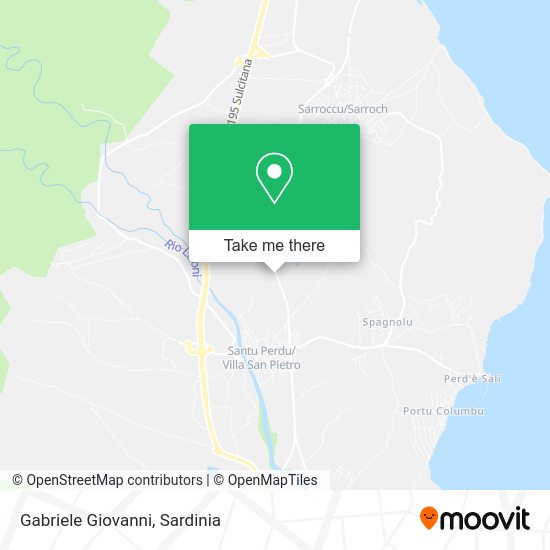 Gabriele Giovanni map