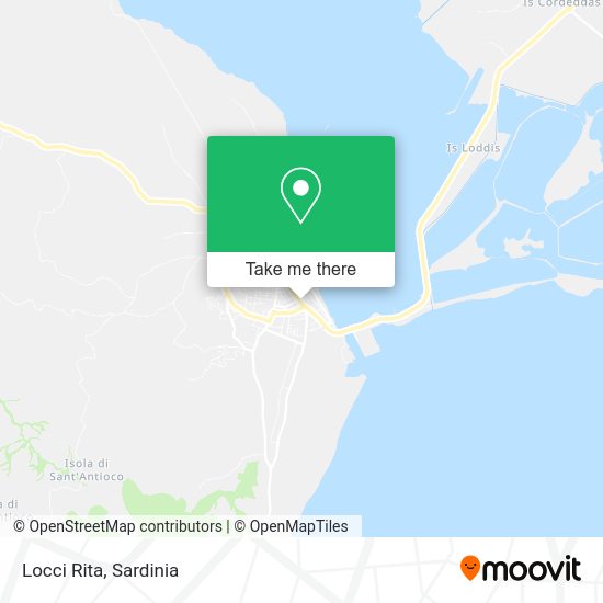 Locci Rita map