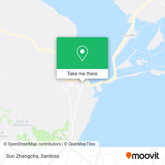 Sun Zhangcha map