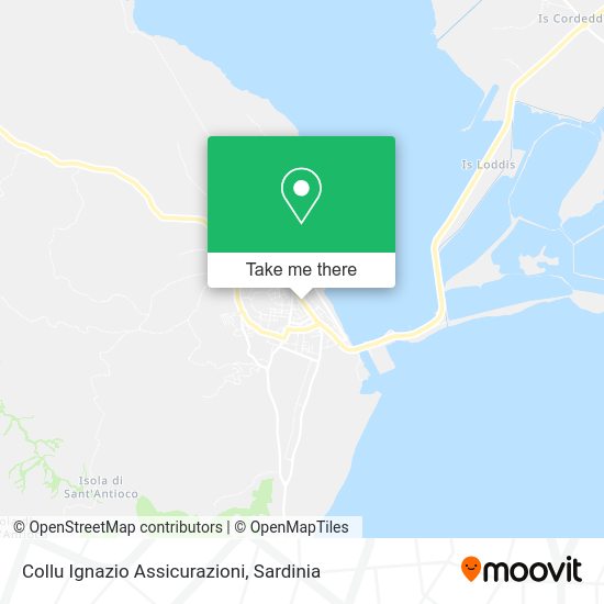 Collu Ignazio Assicurazioni map