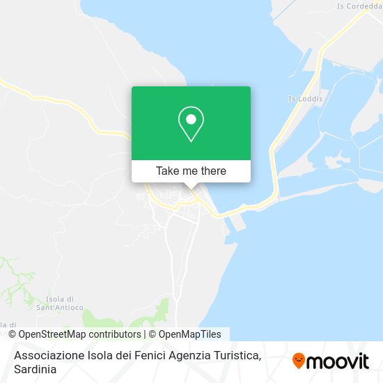 Associazione Isola dei Fenici Agenzia Turistica map