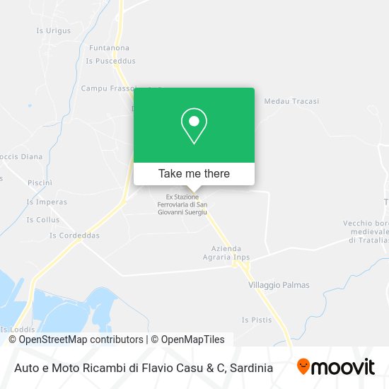Auto e Moto Ricambi di Flavio Casu & C map