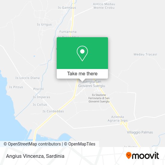 Angius Vincenza map