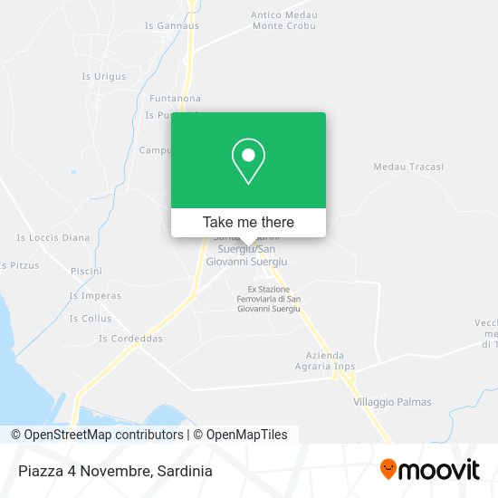 Piazza 4 Novembre map