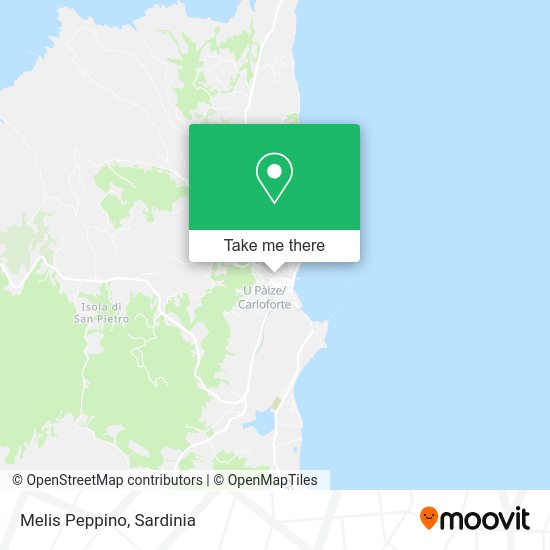 Melis Peppino map