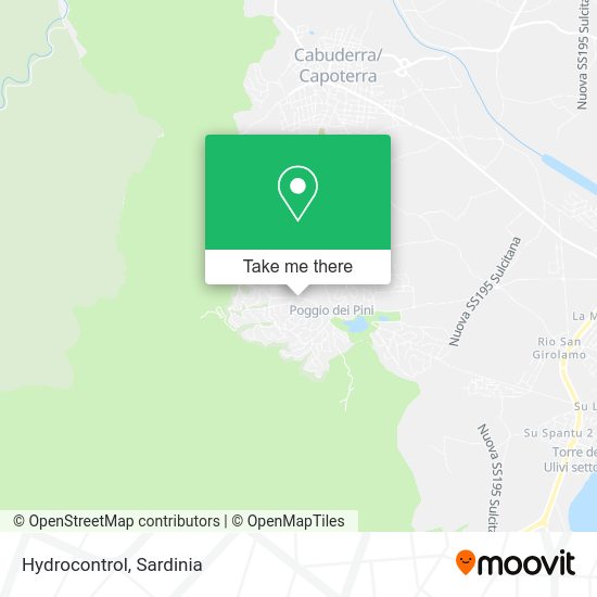 Hydrocontrol map